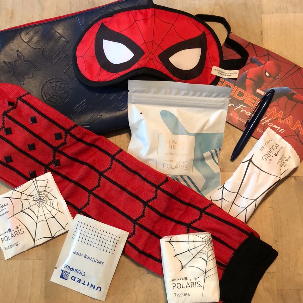 SPIDER MAN Polaris TRAVEL KIT Far-From-Home LIMITED EDITION Int’l Flight NEW